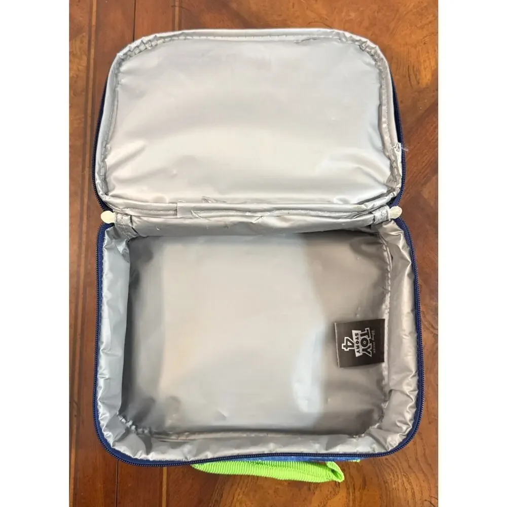 Disney Toy Story 4 Childrens Insulated Lunch Tote, 2 Compartments Buzz Woody Rex